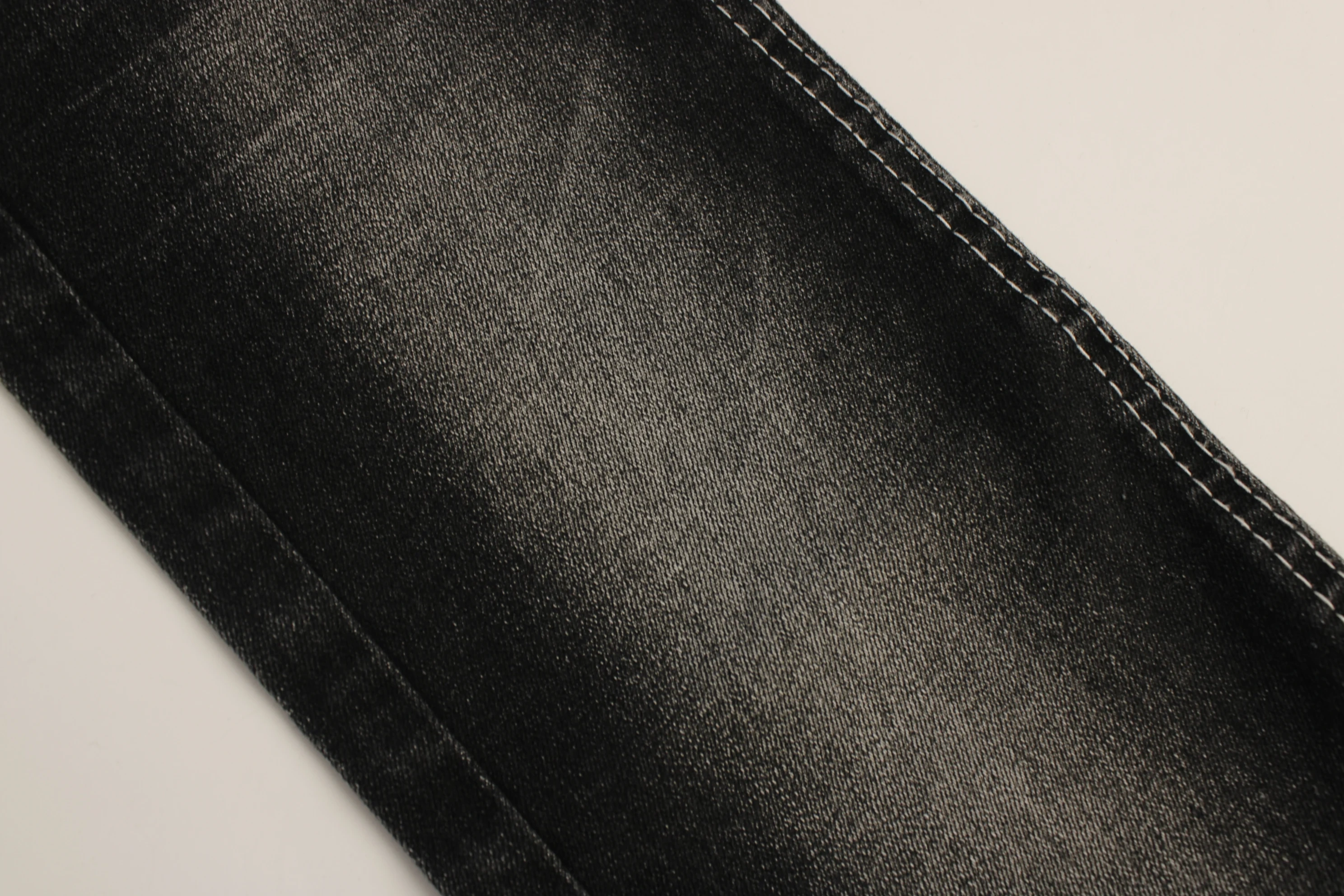 Factory Stock Lot Sold at Big Discounted Price black back Super High Elastic Soft Touch  OA Jeans Denim Fabric