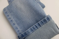 OA  Hot Sale High Elastic Dark Blue 9.5 OZ soft hand feeling Cotton/Poly/Spandex  Denim Fabric for Jeans