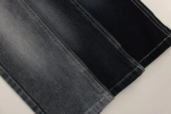 Blue and gray soft hand feeling   warp slub 9.5 oz  Stretch  Denim Fabric for jeans