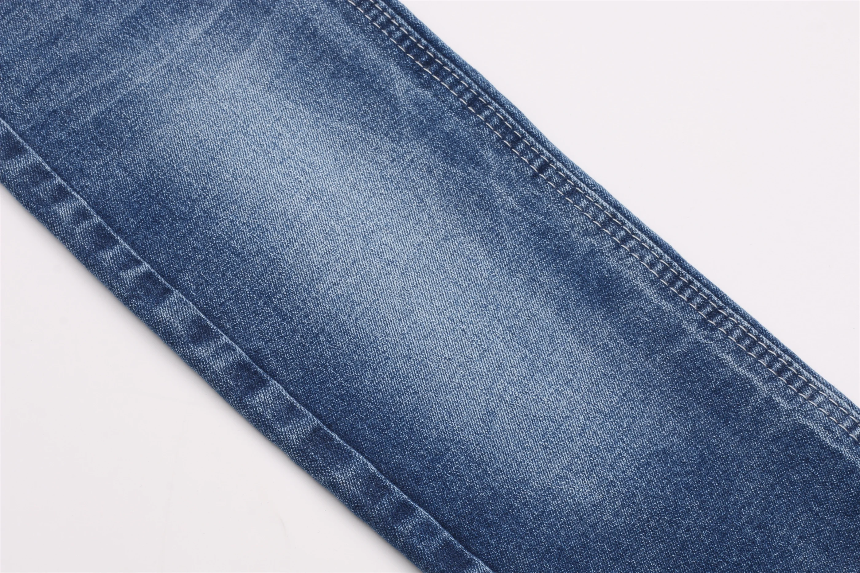 11 oz good price good quality cotton   warp slub dark blue color fabric for jeans  wholesale