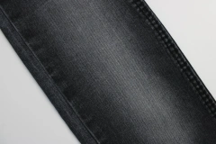 A Quality Cheap Price 70%Cotton 30%Poly 8.8OZ 180cm Width TC Welf Indigo Blue+Grey Rigid Denim Fabric Jeans