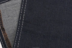 Workable Price Super High Stretch 9.5oz Cotton Poly 3%Spandex Indigo Blue Fabric Denim
