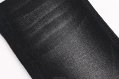 Top Quality China Big Factory Made OE Super Soft 10oz Big Width Sulfur Black Black TR Fabric Denim