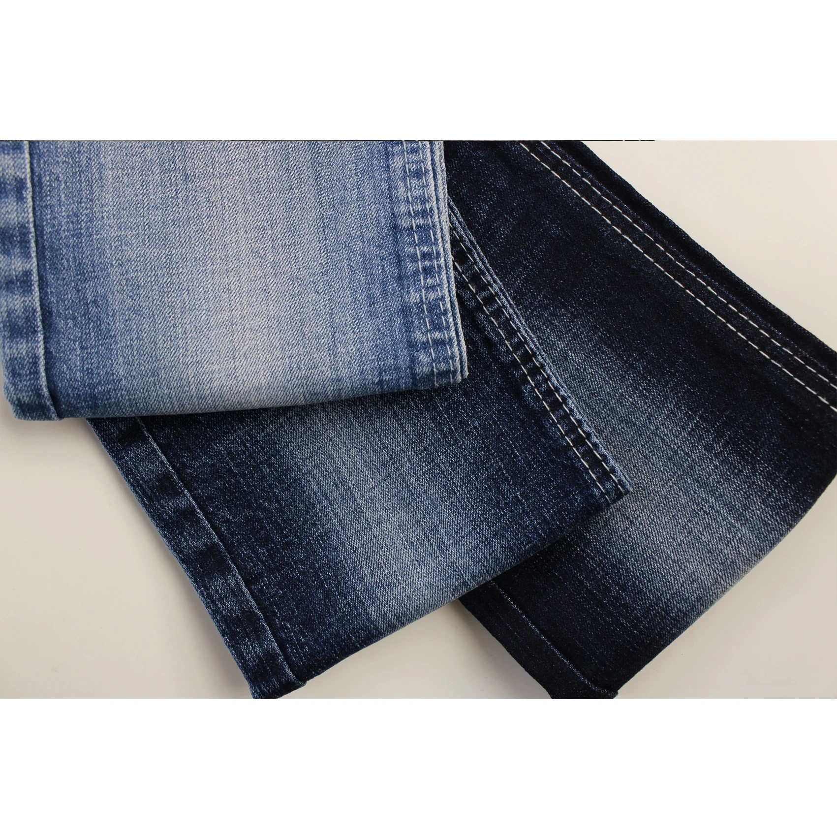 super stretch soft hand feeling   corss slub 11.2 oz  high quality  Denim Fabric for jeans
