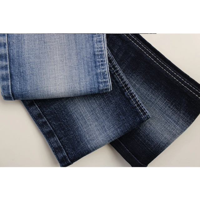 super stretch soft hand feeling   corss slub 11.2 oz  high quality  Denim Fabric for jeans