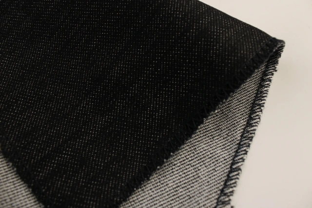 Top Quality Workable Price 9.5 oz Big Wide 180cm soft hand feeling slub  sulfur black   Denim Fabric for men's Jeans