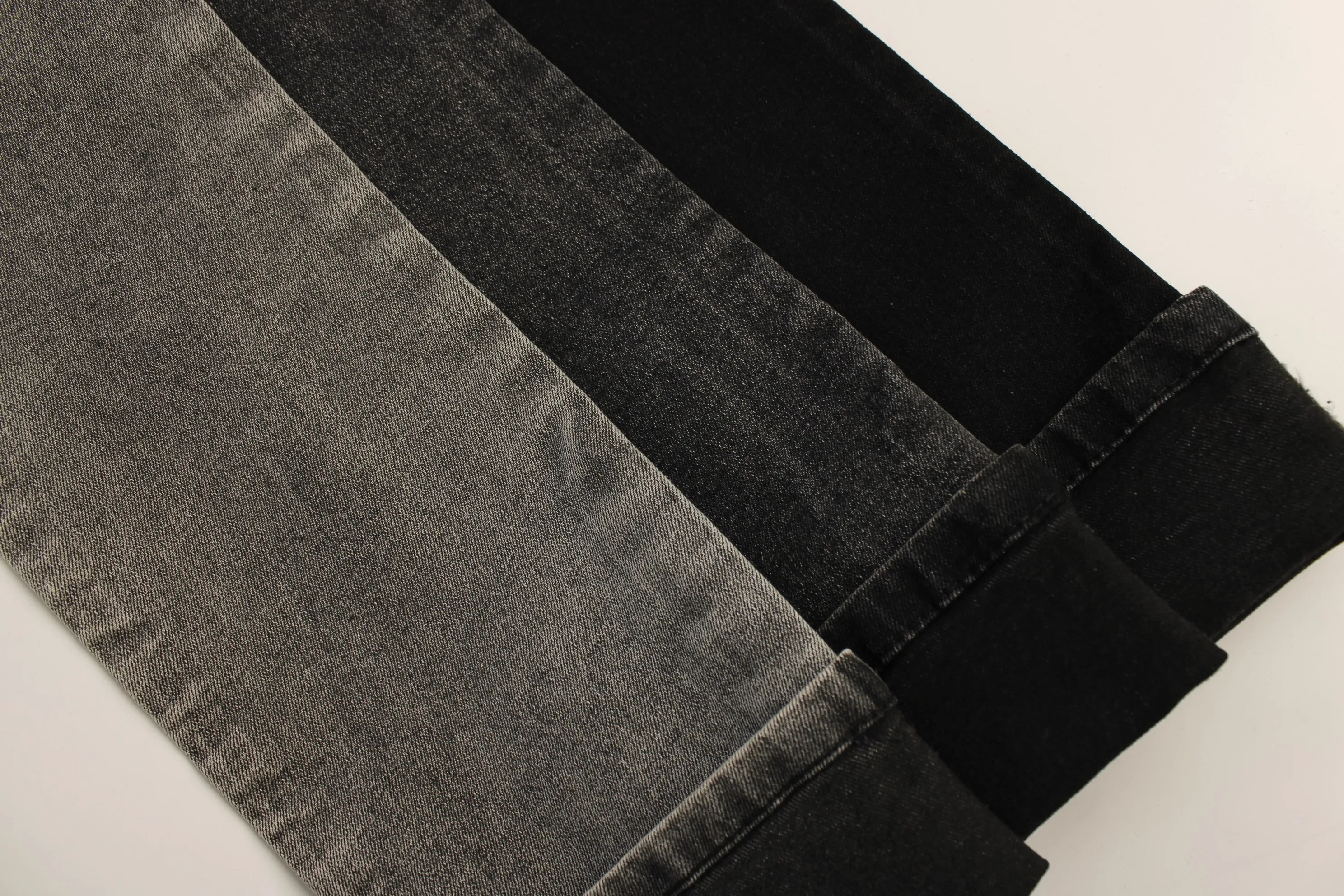 Top Quality Workable Price 11.2oz Big Wide 180cm Comfortable Stretch  warp  Slub Denim Fabric for men's Jeans