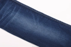 Workable Price Super High Stretch 9.5oz Cotton Poly 3%Spandex Indigo Blue Fabric Denim