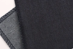 Cotton poly lycrafabric denim for jeans clothing fabric Wholesale 10.5 oz indigo blue good stretch denim fabric