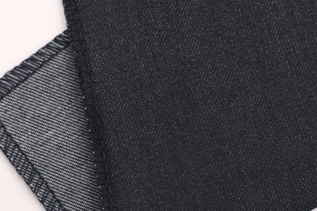 Cotton poly lycrafabric denim for jeans clothing fabric Wholesale 10.5 oz indigo blue good stretch denim fabric