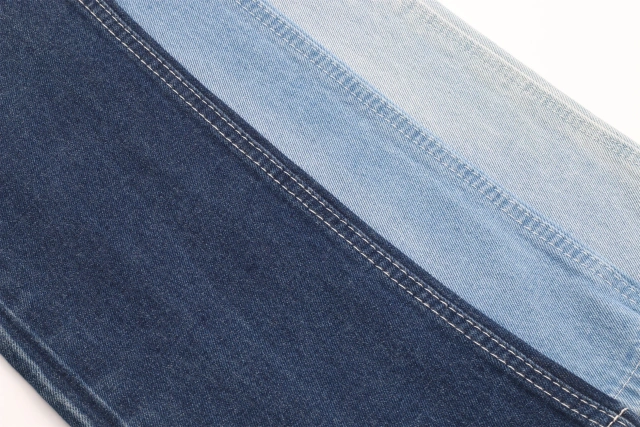 11 oz 100%Cotton dark blue denim fabric cheap high  quality