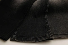 Good Quality Low Discounted Price 10.8oz  black &black back  70%cotton 28% polyester 2%spandex  Denim Fabric