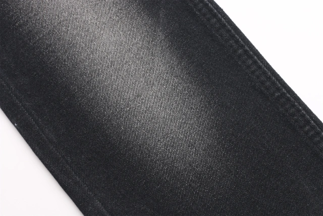 Custom Made for Brand Jeans High End Less Shrinkage 12oz 67''  Indigo Blue Very Soft Slub Stretch Cotton TR Denim Fabric