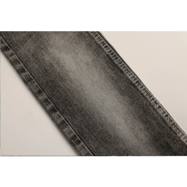 Levi's style denim jeans fabric 9.8 oz sulfur  black   OA high quality stretch fabric for jeans