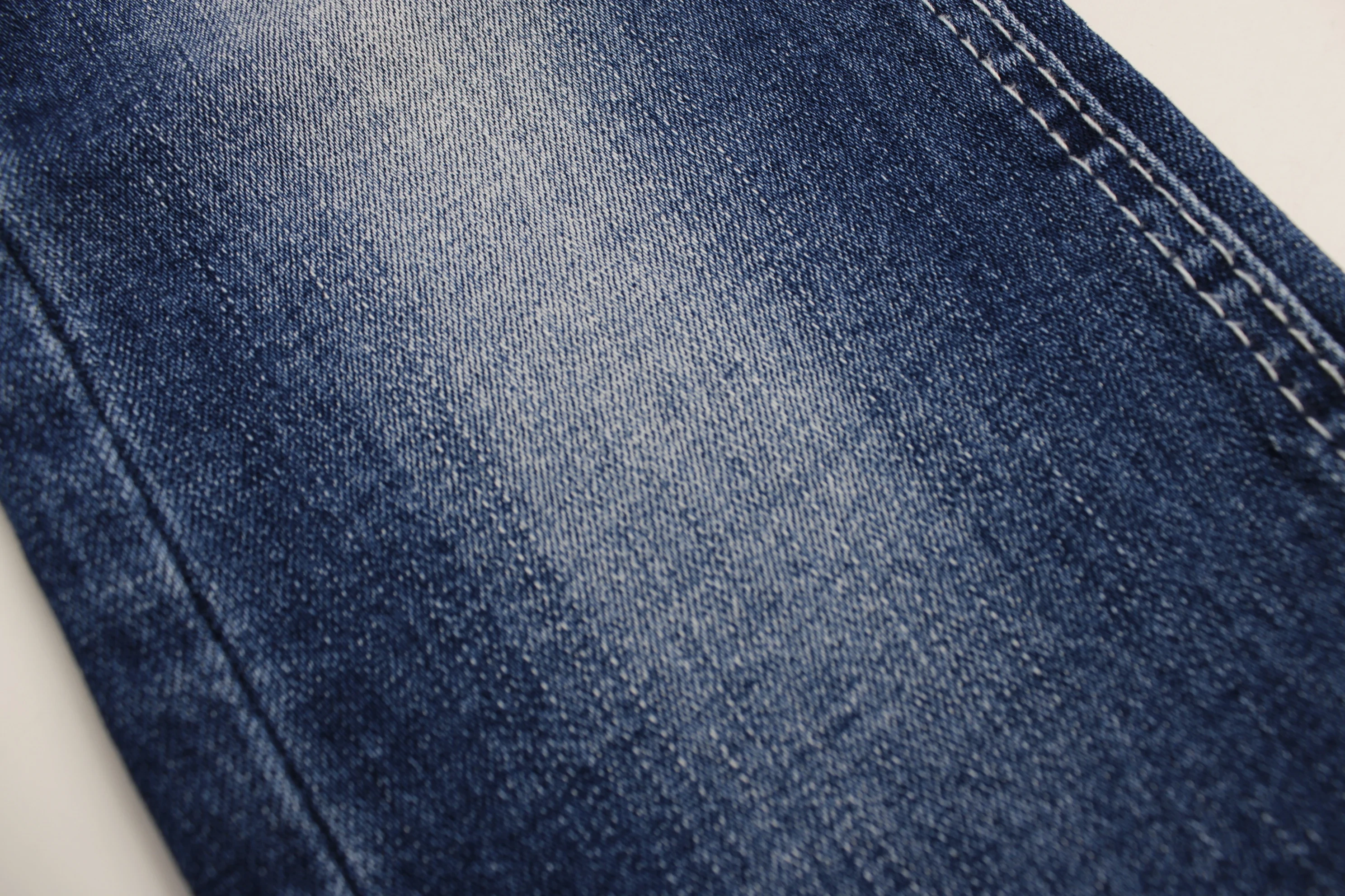 High Quality  oA 9.5oz  soft touch  dark blue  Denim super  Stretch denim fabric for  jeans