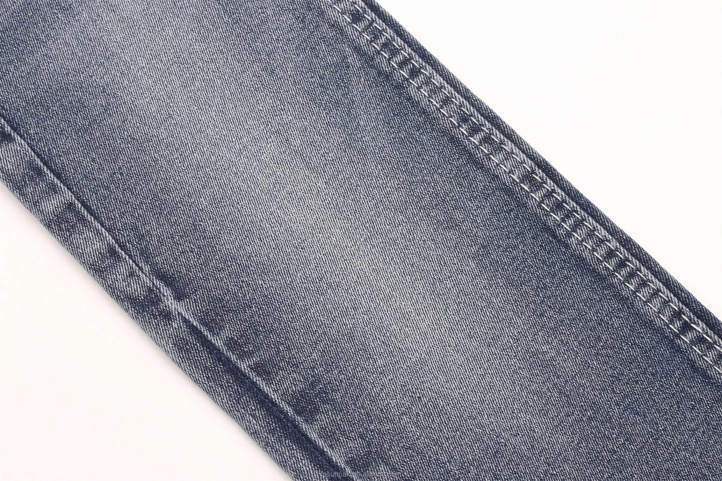 Wholesale Price 10oz Cotton Stretch TR OE Super Soft Dark Indigo Denim Jeans Fabric