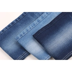Chinese Factory Hot Sale High Elastic Dark Blue   Cotton/Poly/Spandex Denim Fabric for men Jeans