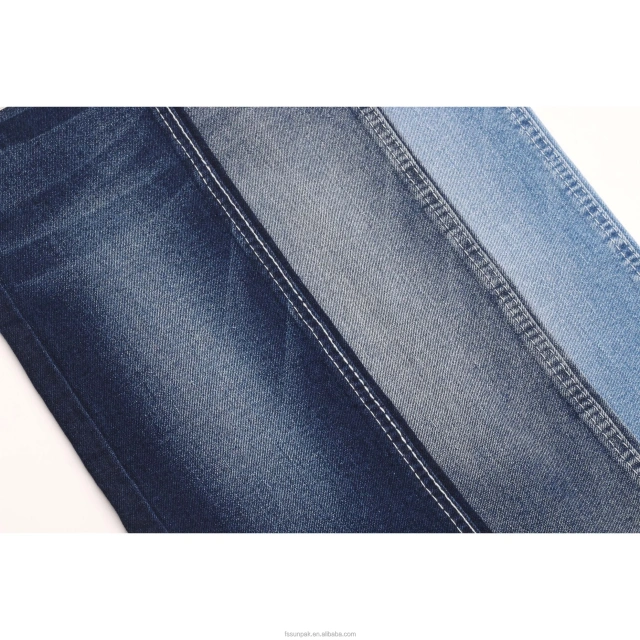 High End 11oz Deep Azul Comfortable Stretch Super Soft Denim Jeans Fabric