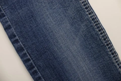 Chinese Factory Hot Sale High Elastic Dark Blue 10 OZ Warp Slub Cotton/Poly/Spandex OA Denim Fabric for Jeans