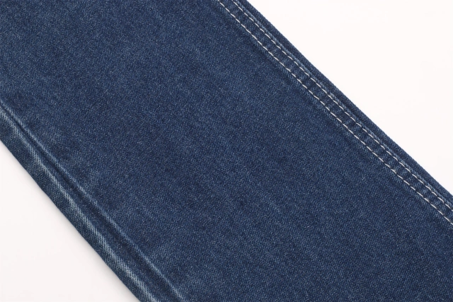 11 oz 100%Cotton dark blue denim fabric cheap high  quality