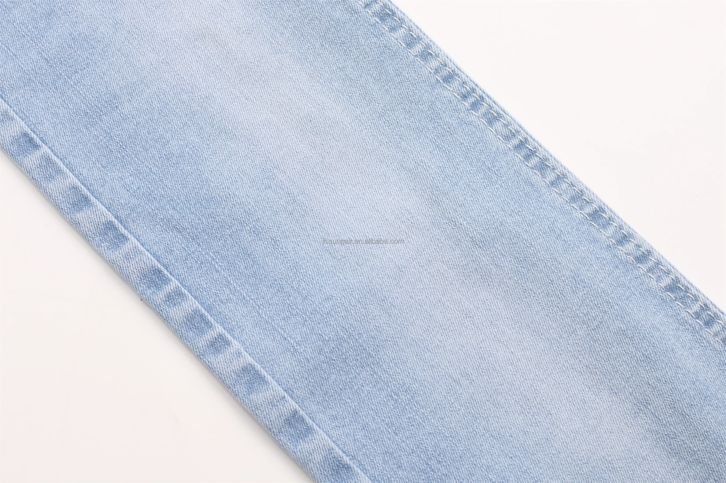 10OZ High Power Cotton Poly Spandex Viscose TR Super Stretch Denim Fabric for Bangladesh