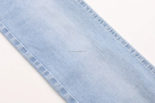 10OZ High Power Cotton Poly Spandex Viscose TR Super Stretch Denim Fabric for Bangladesh