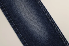 Top Quality Workable Price 11oz Big Wide 160cm Comfortable Stretch Dark Blue Warp Slub Denim Fabric for men's Jeans