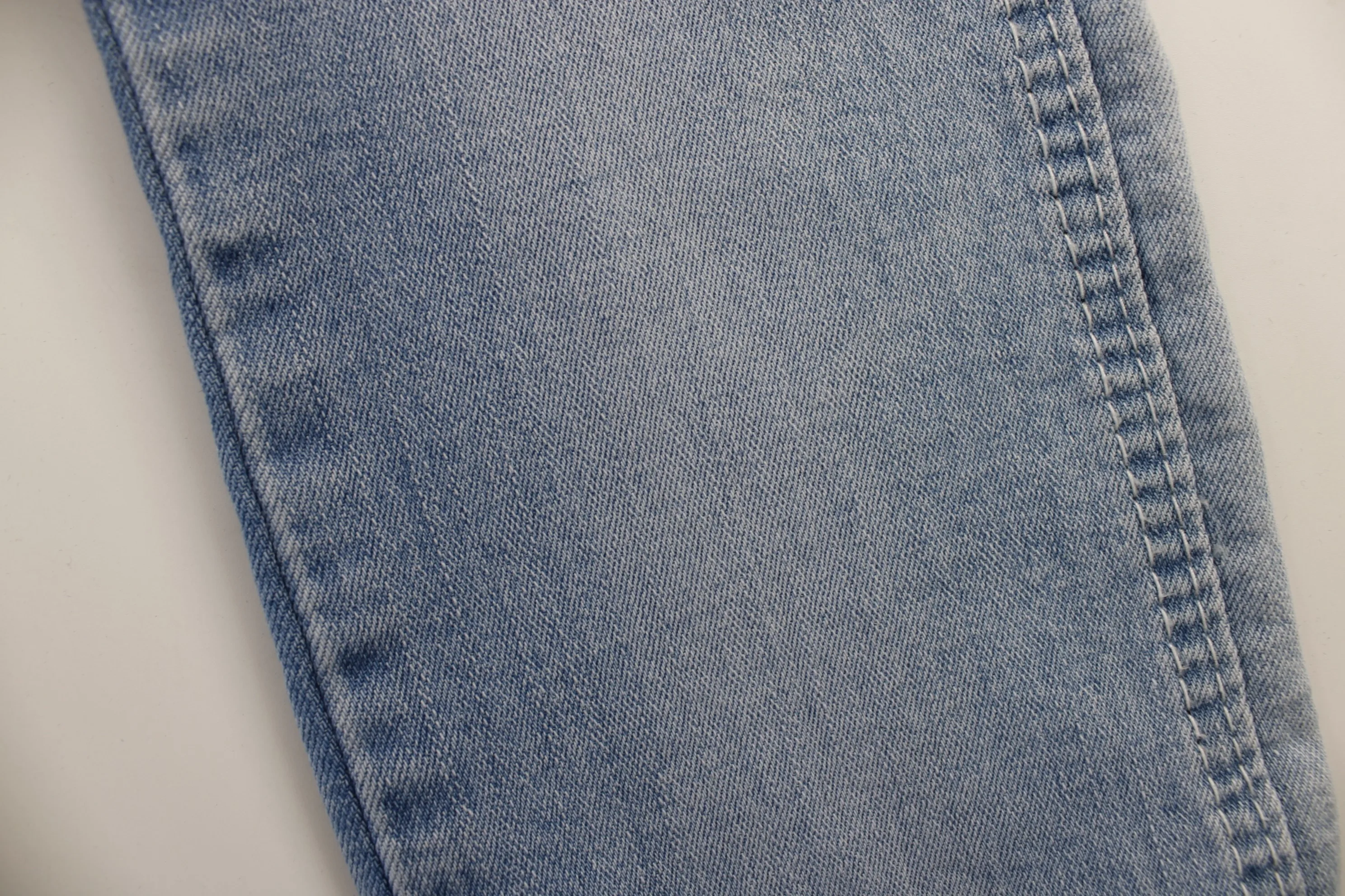 Chinese Factory Hot Sale High Elastic Dark Blue 10 OZ Warp Slub Cotton/Poly/Spandex OA Denim Fabric for Jeans