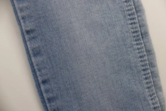 Chinese Factory Hot Sale High Elastic Dark Blue 10 OZ Warp Slub Cotton/Poly/Spandex OA Denim Fabric for Jeans