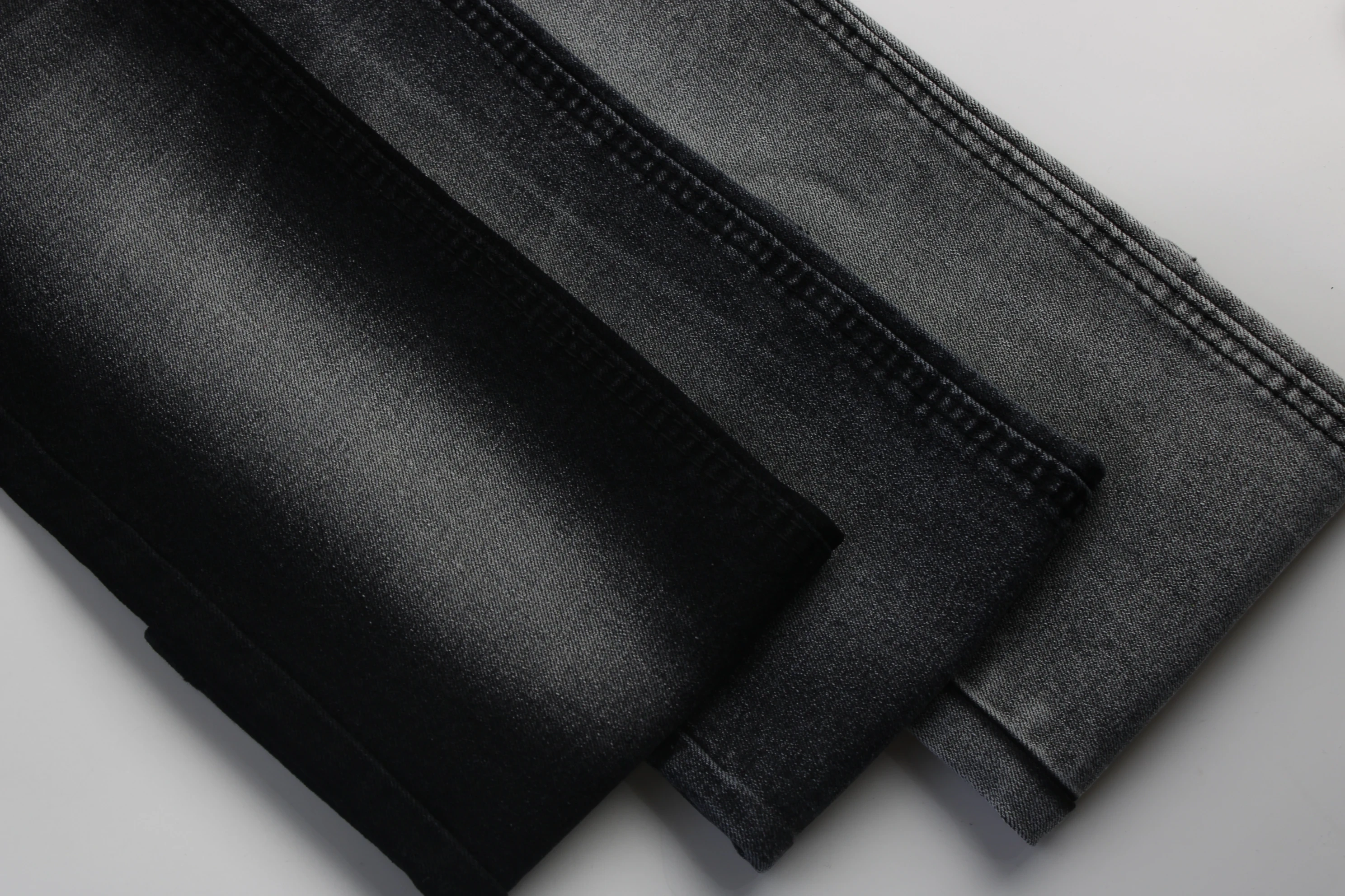 Top Quality Workable Price 11.2oz Big Wide 180cm Comfortable Stretch  warp  Slub Denim Fabric for men's Jeans