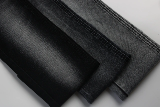 Top Quality Workable Price 11.2oz Big Wide 180cm Comfortable Stretch  warp  Slub Denim Fabric for men's Jeans
