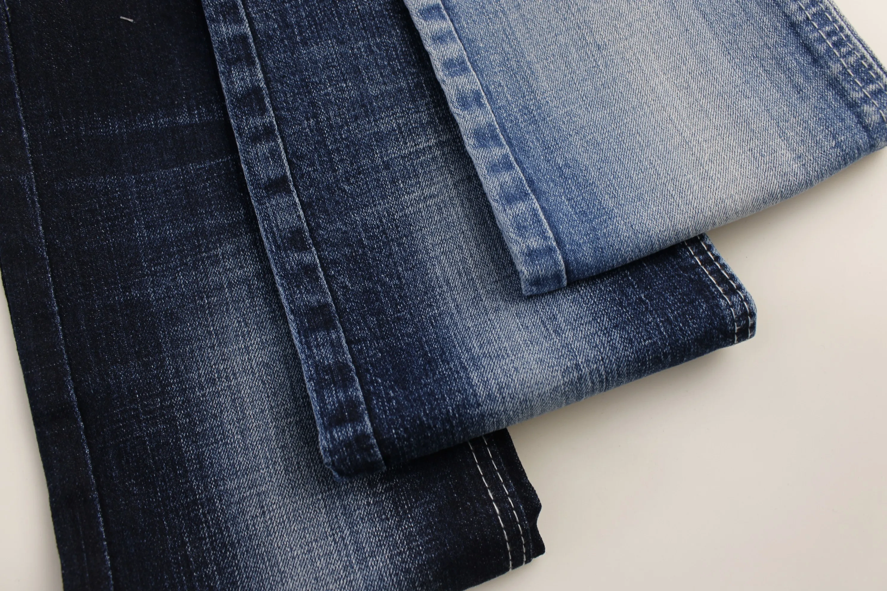 super stretch soft hand feeling   corss slub 11.2 oz  high quality  Denim Fabric for jeans