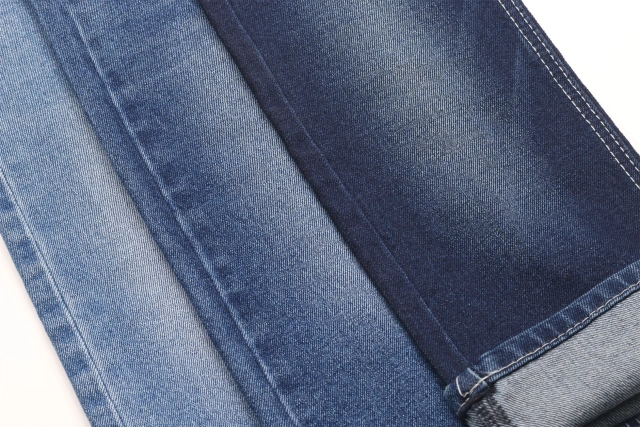 Hot Selling Cheap Price Indigo Blue Cotton Polyester Denim Fabric New Designs 12oz Cotton Polyester Denim Fabric