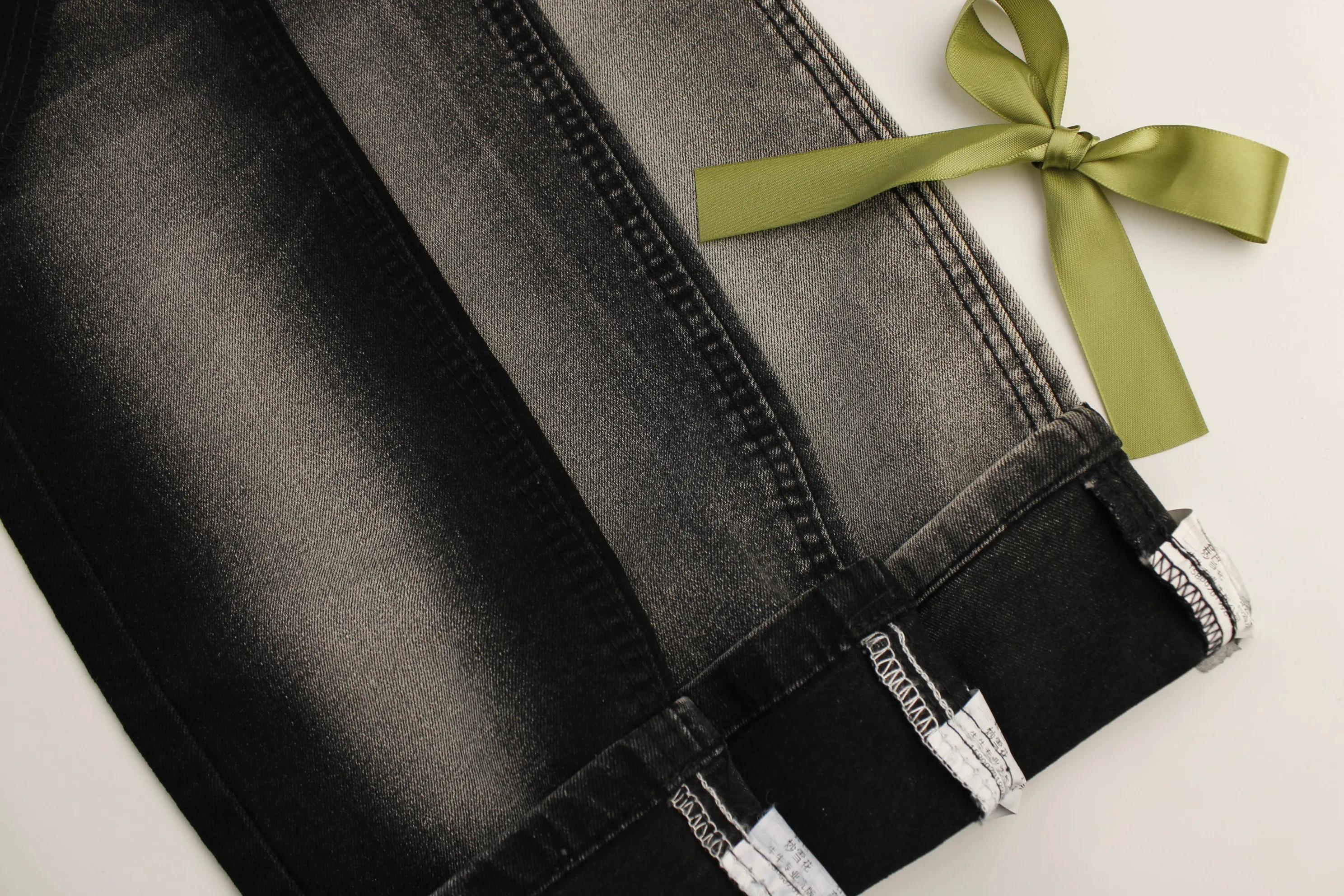Top Quality Workable Price 11.2oz Big Wide 180cm Comfortable Stretch  warp  Slub Denim Fabric for men's Jeans