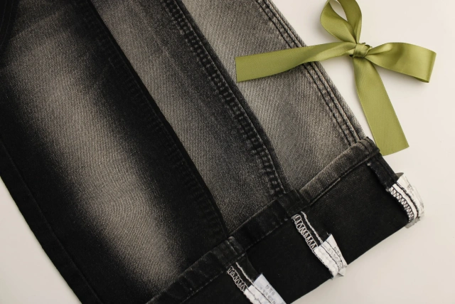 Top Quality Workable Price 11.2oz Big Wide 180cm Comfortable Stretch  warp  Slub Denim Fabric for men's Jeans