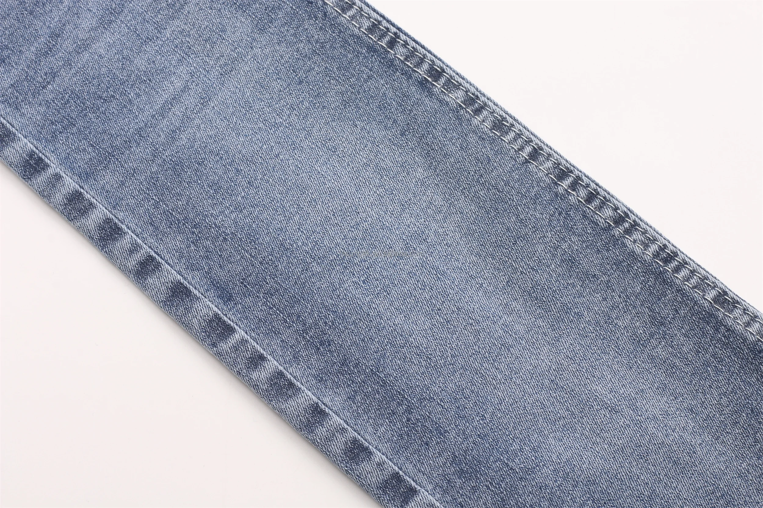 10OZ High Power Cotton Poly Spandex Viscose TR Super Stretch Denim Fabric for Bangladesh