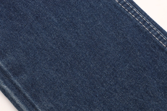 11 oz 100%Cotton dark blue denim fabric cheap high  quality