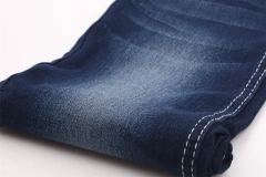 7.8 oz 72% cotton26% poly2% spandex dark blue stain stretch fabric cheap good quality
