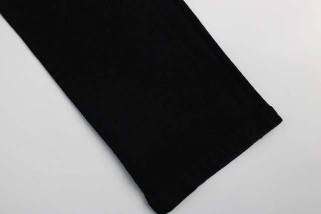 A Quality Cheap Price 70%Cotton 30%Poly 8.8OZ 180cm Width TC Welf Indigo Blue+Grey Rigid Denim Fabric Jeans