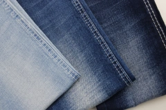 OA  Hot Sale High Elastic Dark Blue 9.5 OZ soft hand feeling Cotton/Poly/Spandex  Denim Fabric for Jeans