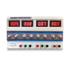DC regulated voltage and current power supply