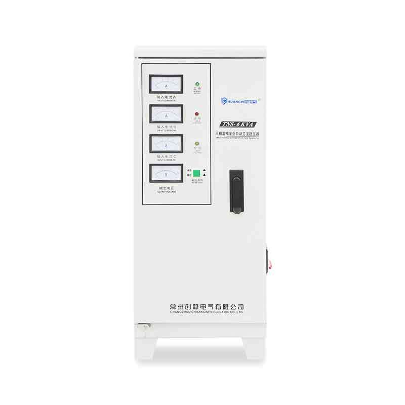 Three-phase high-precision fully automatic AC  voltage stabilizer