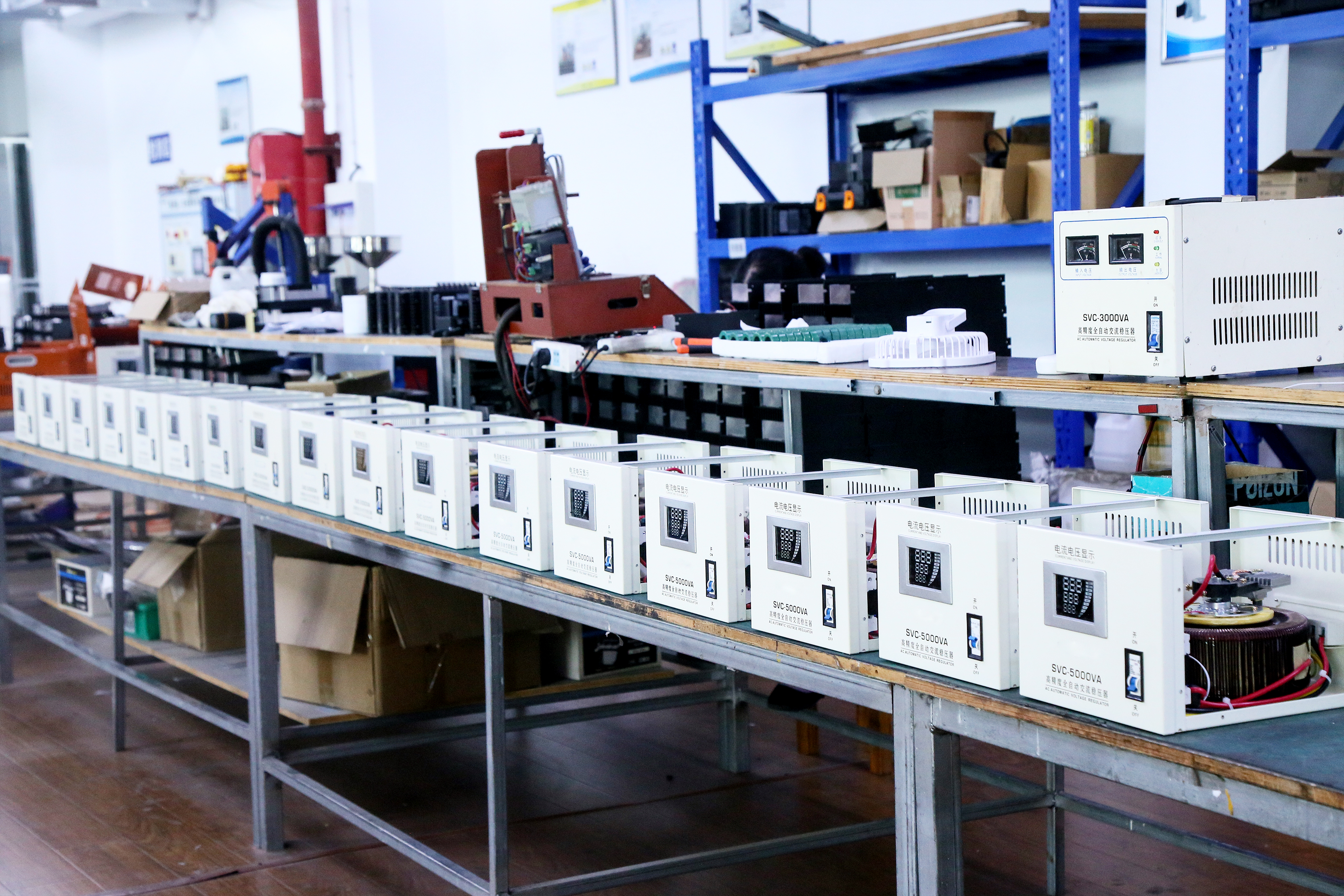 Single-phase voltage stabilizer for home appliance protection