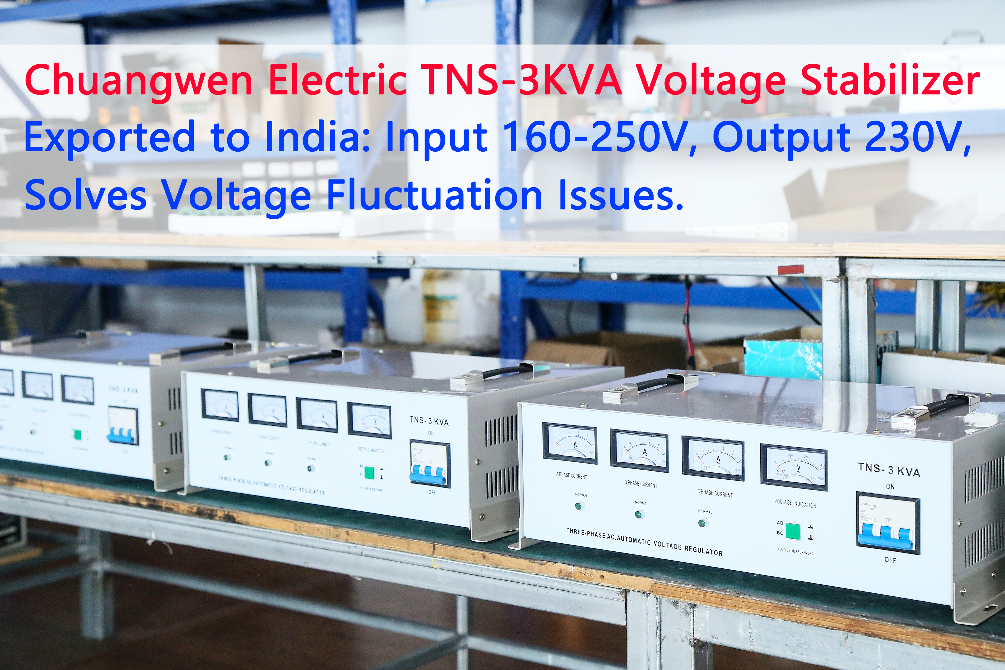 India Voltage Stabilizer Demand