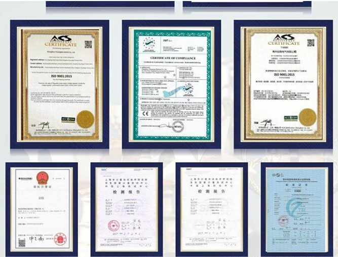 Chuangwen Electrical Qualification Certificate