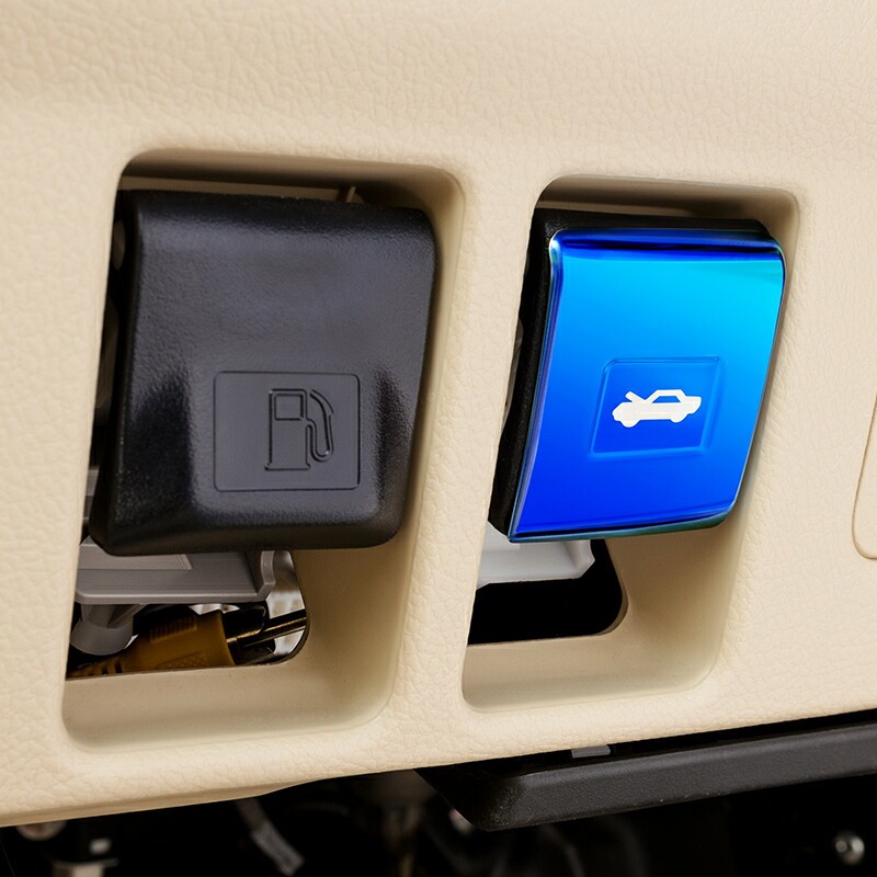 TOYOTA トヨタ ランドクルーザープラド150系 アクセサリー カスタム パーツ インテリアパネル ボンネットオープンレバーカバー FB152