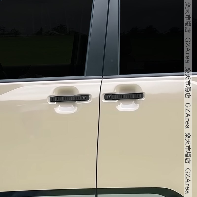 三菱 デリカミニ eKスペース BA系 日産 ルークス ROOX BB系 ドアハンドルカバー 外装 カスタム パーツ アクセサリー DE018