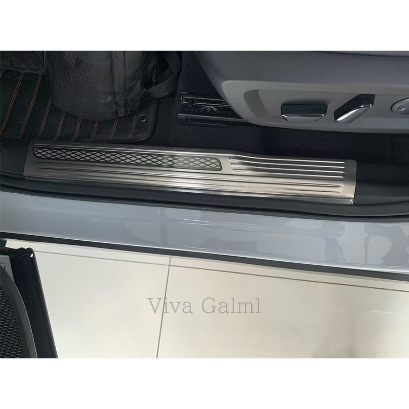新型アウトランダー PHEV GN系 カスタム パーツ OUTLANDER スカッフプレート サイドステップガーニッシュ ステップガード MO261
