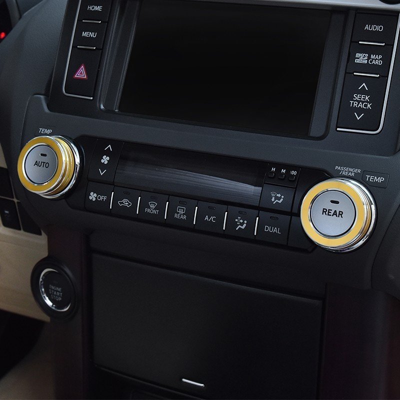 TOYOTA トヨタ ランドクルーザープラド150系 アクセサリー カスタム パーツ インテリアパネル ダイヤルカバー FB151