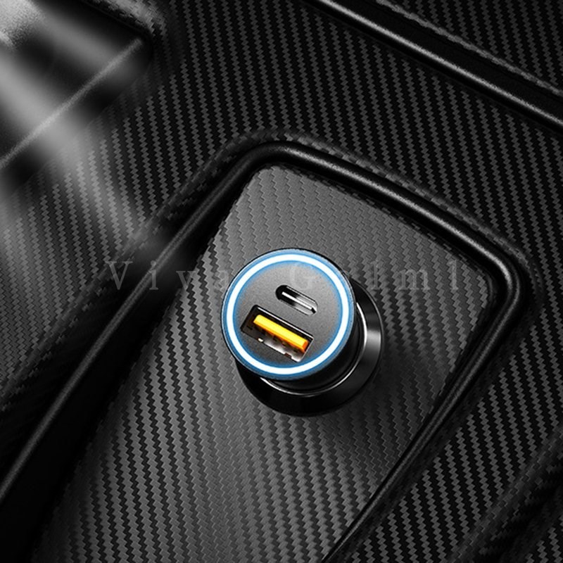シガーライターソケット USBコンセント スマホチャージャー 電圧計付き 2ポート 同時充電可能 Iphone/Android対応 TS032
